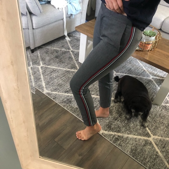 Women’s dress pants with side sandals panel detail - Picture 2 of 2